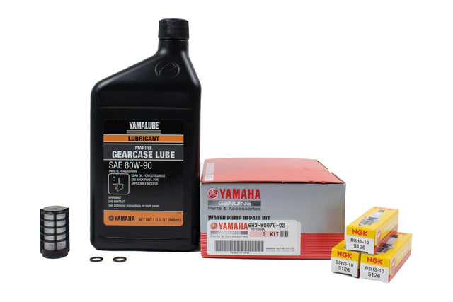 Yamaha 100 Hour Service Maintenance kit w/ cooling - 60 2-Stroke - 2001-2003