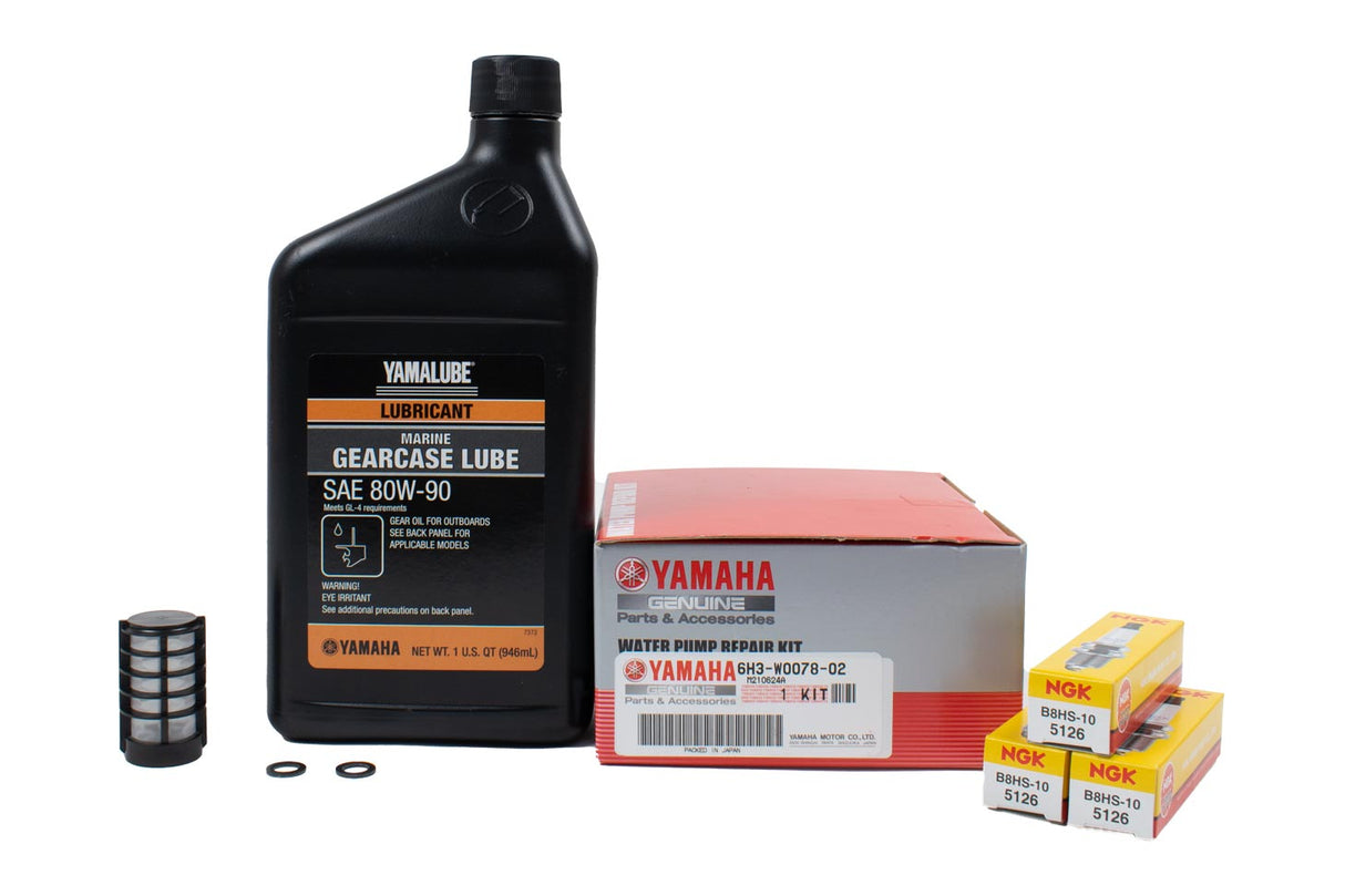 Yamaha 100 Hour Service Maintenance Kit w/ Cooling - 60 2-Stroke - 2004-2005