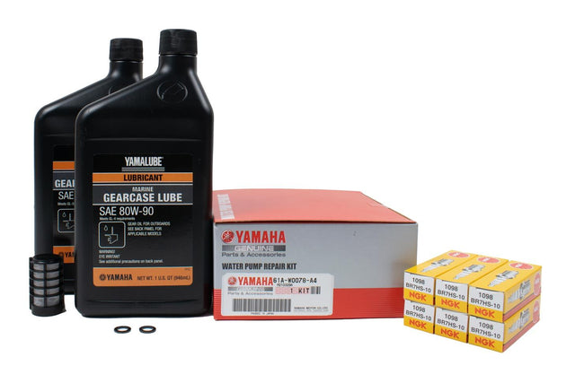 Yamaha 100 Hour Service Maintenance Kit w/ Cooling - V150 2-Stroke - 2000-2008