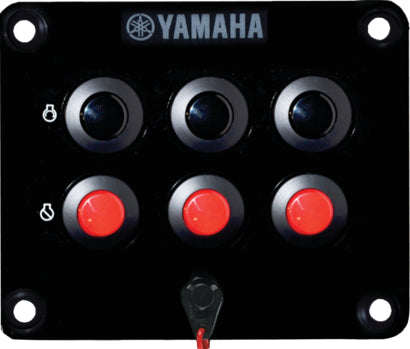 Yamaha 6X6-82570-20-00 - Command Link Triple Engine Second Station Switch Panel