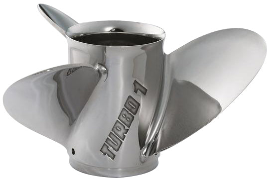 Yamaha MAR-13213-TR-D0 - K Series Turbo 1 Stainless Steel Propeller - 3 Blade - 13.25 Dia - 13 Pitch - RH Rotation