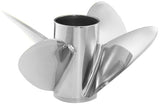 Yamaha MAR-14423-TR-E0 - M/T Series TXP OT4 Stainless Steel Propeller - 4 Blade - 14.375 Dia - 23 Pitch - RH Rotation