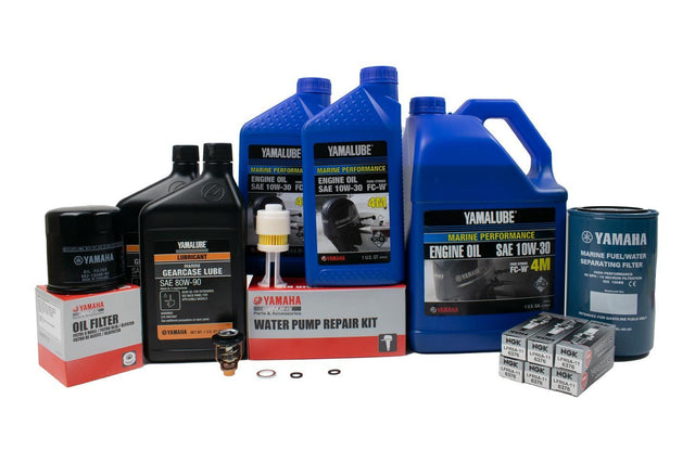 Yamaha 300 Hour Service Maintenance Kit - Yamalube 10W-30 - F200 & F225 3.3L V6 - 2002-2005