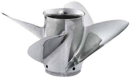 Yamaha MAR-14415-UL-E0 - M/T Series Turbo Ultima 4 Stainless Steel Propeller - 4 Blade - 14.25 Dia - 15 Pitch - LH Rotation