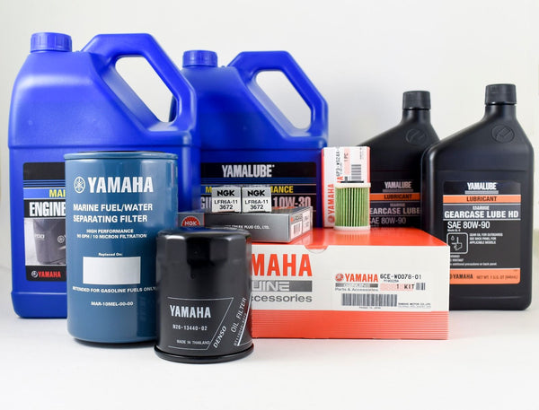 Yamaha 100 Hour Service Maintenance Kit W Cooling Yamalube 10W-30