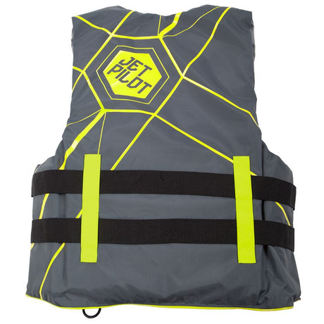 Yamaha Men's JetPilot Strike 17214 Nylon PFD - Wjp-17214-Gy-4X - Gray-4X