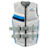Yamaha Men's JetPilot Armada Neoprene 2 - Wjp-21234-Sv-Sm - Buckle Pfd - Gray/Black/White-Sm