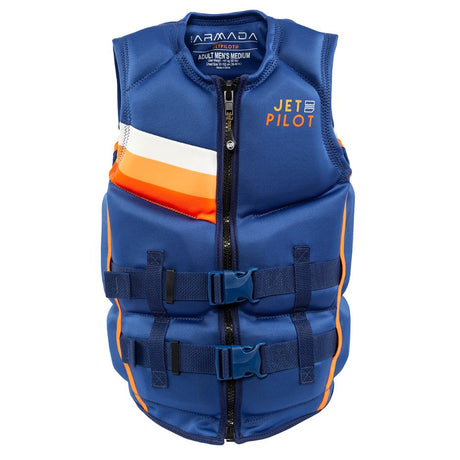 Yamaha Men's JetPilot Armada Neoprene 2 - Wjp-21234-Nv-2X - Buckle Pfd - Navy/Orange/White-2X