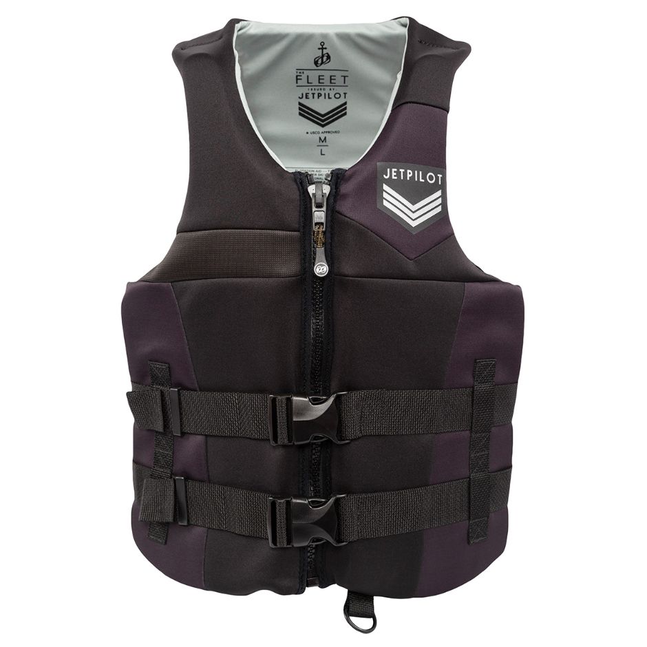 Yamaha Men's JetPilot Fleet Neoprene 2 - Wjp-21238-Bk-Xs - Buckle Pfd - Extra Small - S-Black/Gray
