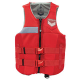 Yamaha Men's JetPilot Fleet Neoprene 2 - Wjp-21238-Rd-Ml - Buckle Pfd - M - L-Red/Grey