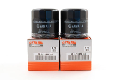 Yamaha 5GH-13440-61-00 - Outboard Oil Filter - F15 F25 F40 F50 F60 F70 - 2-Pack