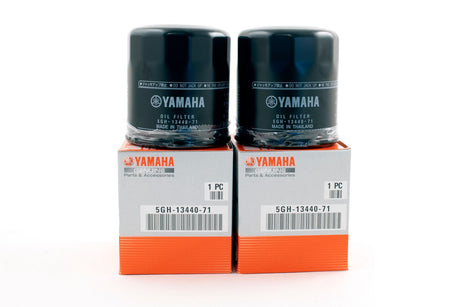 Yamaha 5GH-13440-71-00 - Oil Filter - F115 F100 F90 F75 F50 F40 F30 - 2-Pack
