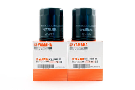 Yamaha N26-13440-03-00 N26-13440-02-00 - Oil Filter - F225 F250 F300 4.2L F350 V8 VF200 VF225 VF250 - 2-pack