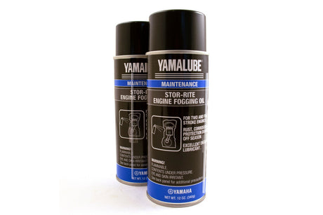 Yamaha ACC-STORE-RI-TE - Yamalube Stor-Rite Engine Fogging Oil - 12 oz. - 2-Pack