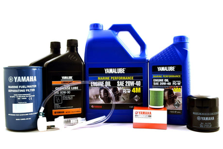 Yamaha 20 Hour Service Maintenance Kit - Yamalube 20W-40 - F175 F200 2.8L - All Models - Contains Replacement Sku