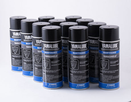 Yamaha ACC-YAMSH-LD-00 - Yamashield Rust & Corrosion Protectant - 12 oz Spray Can - 12-Pack